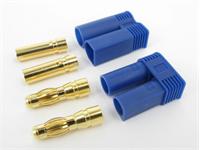 EC5 Battery Connector 2pole 120A - Cable end Male/Female 5MM Gold Plated Bullet Terminals with Insulated Housing [RC-EC5 CONNECTOR PAIR]