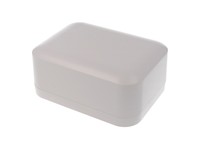 Enclosure FRABS Plastic 120 mm x 160 mm x 70 mm Light Gray IP54 Desktop/Wall Mount/IoT Indoor (Flame Retardant) [1556EAGY]