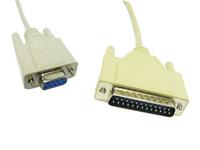 MODEM CABLE DE9 FEMALE TO DB25 MALE [XY-PC29]