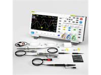 The 1014D is a 2 in 1 Benchtop Oscilloscope with 100MHZ Bandwidth and 1GSA/S Sampling Rate. It Records Up To 1000 Frames, Which Can Achieve Better Waveform Analysis Effects Through playback and Storage Functions [FNIRSI DSO1014D DUAL CH 100MHZ]