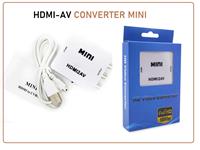 HDMI TO AV ,MINI  CONVERTOR .INPUT PORT: 1 X STANDARD HDMI [HDMI-AV CONVERTER MINI]