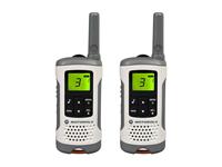 MOTOROLA LICENCE FREE 2 WAY RADIO {6km LINE OF SIGHT} 500mW,12.5Khz, 8CH,103g,2 x RECHARGEABLE BATTERY PACKS INCLUDED,5 CALL TONE,BLISTER PACK 2, SIZE:5.5X16.5X3.0CM,KEYPAD TONES [MOTO TLKR-T50]
