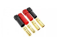 XT150 Battery Red/Black Interlocking Connector Pair 2 Pole 45A [RC-XT150 CONNECTOR PAIR]