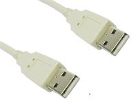 USB CABLE TYPE "A" MALE TO TYPE "A" MALE [XY-USB57A]