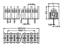 TERMINAL BLOCK 3WAY OPEN TOP 10MM STR PCB 20A 300V [XY855A-5P]