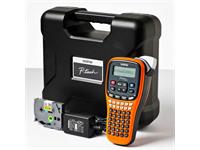 Brother P-Touch E-100VP (Handheld 2 line Printer, 6-12mm Tape) Includes Case) -  (9 Volt Adapter Included) [BRH PTE-100VP]