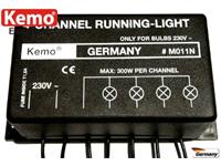 4 CHANNEL RUNNING LIGHT 230VAC [KEMO M011N]