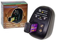 Plug-in 9V Ni-Cd/Ni-MH Battery Charger with dV and Discharge Function • Input : 230 VAC ~ 50 Hz [MW6288GS]
