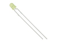 LED 3mm Dome 2mA 1,6MCD Yellow Tinted [HLMP1719]