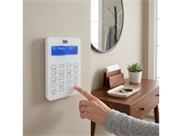 IDS X-Series LCD Touch Keypad White, Up to 8 Keypads Per System, Fire- Panic- Medical, Programmable Zone Input Per Keypad, IDS’s Renowned One-Button Arming, Easy Cross Partition Access, User Programmable Stay, Buzz and Chime Profiles [IDS 860-03-613]