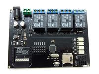 Arduino Relay Board with 4 channels Isolated Relays, XBee Socket and an ATMega328 [SME RBOARD-ATMEGA328 +4CH RELAYS]