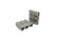 175A/600V 3 Pole Crimp Connector Grey C/W Rubber Seals [SB175/3-ECN GY]