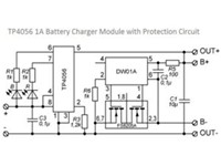 TP4056 USB Type-C 5V 1A 18650 Lithium Polymer (Li-Poly) Battery Charger Module With Charge Protection [BDD LITH CHARGER USB-C 5V/1A]