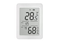 A ZIGBEE 3.0 Temperature and Humidity Sensor with a 3.6″ LCD Display, Real-Time Monitoring, Data History, and Smart Home Automation Support. Requires a ZIGBEE Hub. Note Amazon Alexa Platform Does Not Support Humidity Feature [SONOFF SNZB-02DR2 AIRGUARD TH]