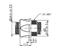 LTW : SHIELDED RJ45 FEMALE PANEL FRONT MOUNT IP67 SCREW MATING [RDP-00DFFA-SLM7001]