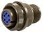 Circ Con MIL-DTL-5015 Style Scw Lok Cable End Plug Optional Cabl Clamp 3 Pol #16 Cont. Female Soldr. 13A 500VAC/700VDC (MS3106A14S-7S)(97-3106A-14S-7S) [XY3106A-14S-7S]