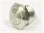 VANDAL RESISTANT PUSH BUTTON SW 19mm MOM  DOME BUTN. 1n/o 2A-36VDC -IP65- STAINLS STEEL - SCW TERM. (ANTI VANDAL) [AVP19DWM1S]