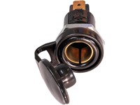 Weatherproof Panel Mount DIN Socket with Flipcap 6-24V Max 16A [OPTIMATE 08S]