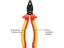 INSULATED COMBINATION PLIER 175MM SERRATED FLAT JAWS MINI BEVEL {PLR912} VDE 1000V [PRK PM-912]