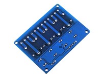 Compatible with Arduino 5V/10A 4CH Relay Module with N/O and N/C Contacts and Opto Isolated I/P [BDD RELAY BOARD 4CH 5V]