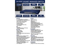Planet 24-Port 10/100/1000T + 4-Port 100/1000X SFP Managed Gigabit Switch [GS-4210-24T4S]