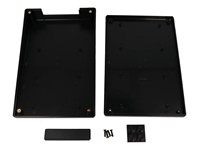 ABS Fire Retard Enclosure Sloped 220 X140 X 40MM [1599KTLBK]