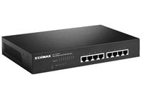 Edimax ES-1008PH, 8 Port 48V PoE Desktop/Rackmount Switch (4 PoE Ports), 10/100, Unmanaged, 80Watt Total Output [EDX ES-1008PH]