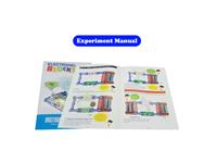STEM ELECTRONICS MULTI PROJECT DIY KIT , INCLUDES INSTRUCTION AND CONNECTION MANUAL ,SIZE:510*355*50mm ,RECOMMENDED AGE 6+, [EDU-TOY MULTI-PROJECT KIT500]